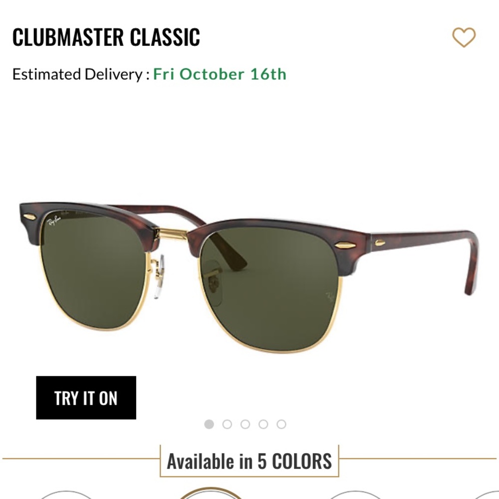 RayBan Clubmaster Sunglasses